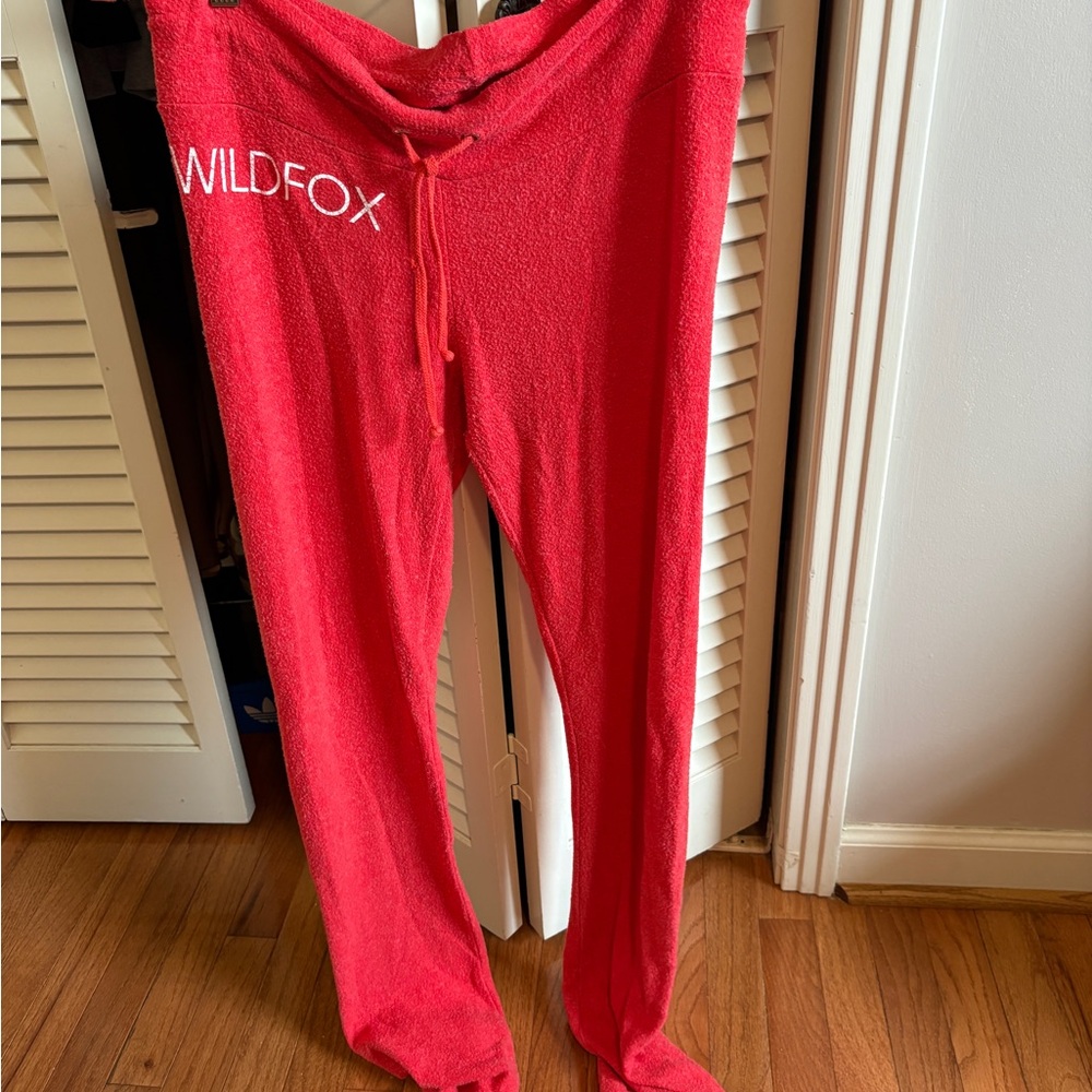 Wildfox Bright Red Lounge Set - Picture 5 of 5
